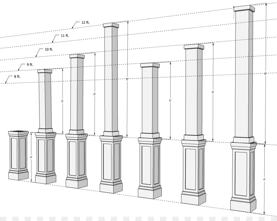 Columnas Arquitectónicas，Columnas PNG