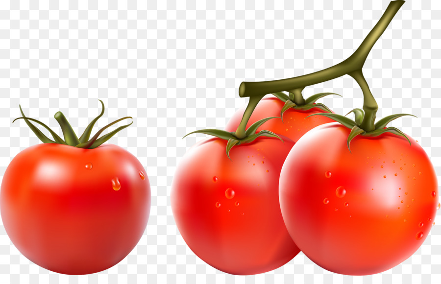 Tomates Rojos，Hojas Verdes PNG