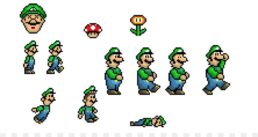 Luigi，Duende PNG