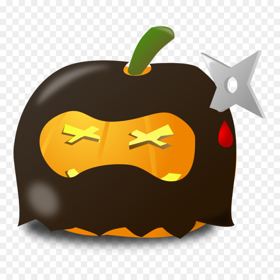 Calabaza Ninja，Candy Apple PNG