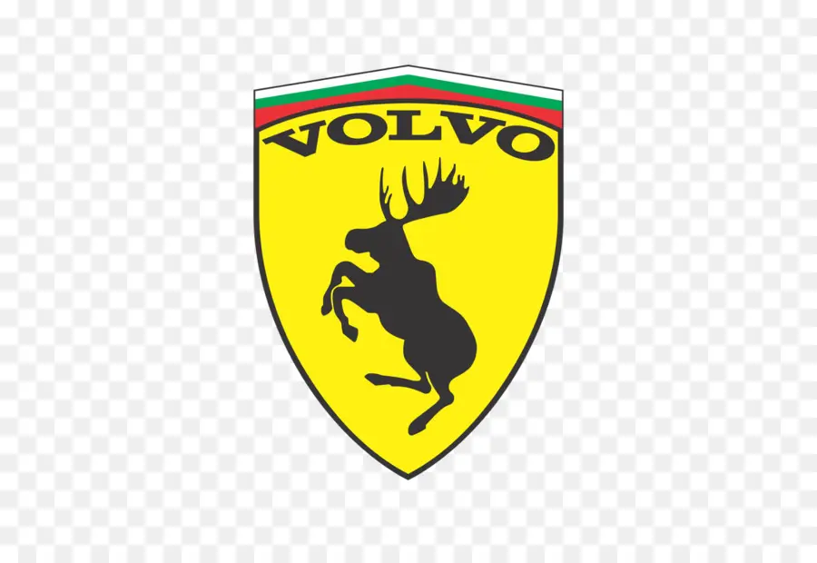 Logotipo De Volvo，Amarillo PNG