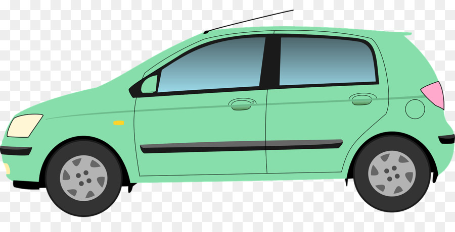 Coche Verde，Automóvil PNG