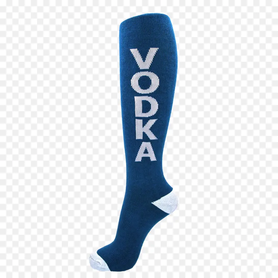 Calcetín Azul，Vodka PNG