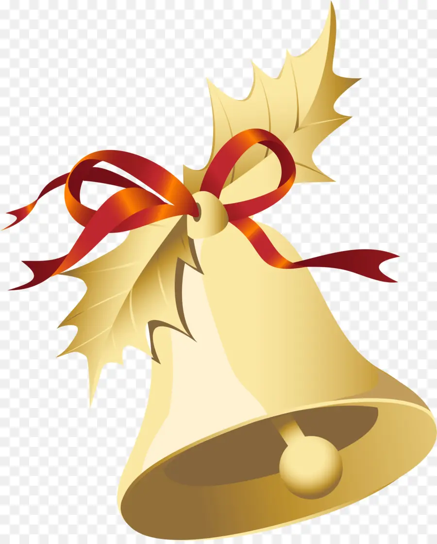 Campana De Navidad，Decoración PNG