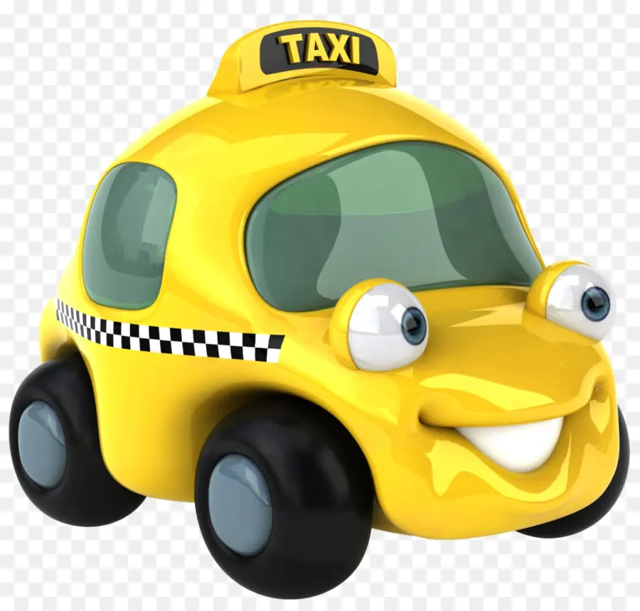 Taxi Amarillo，Auto PNG