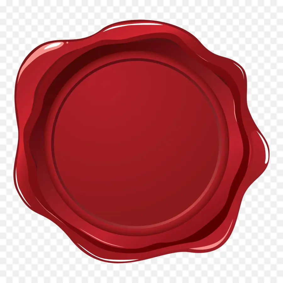 Sello De Cera Roja，Estampilla PNG