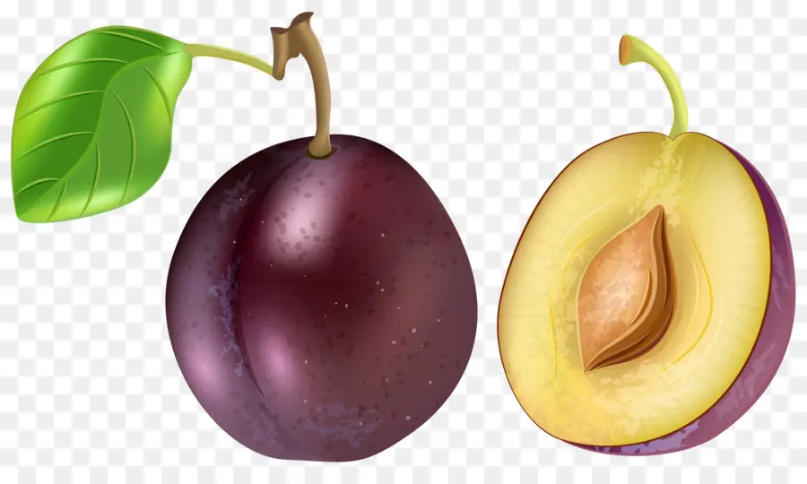 Ciruela，La Fruta PNG