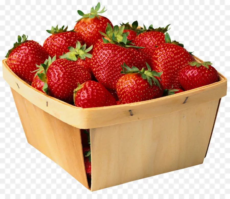 Fresas，Cesta PNG