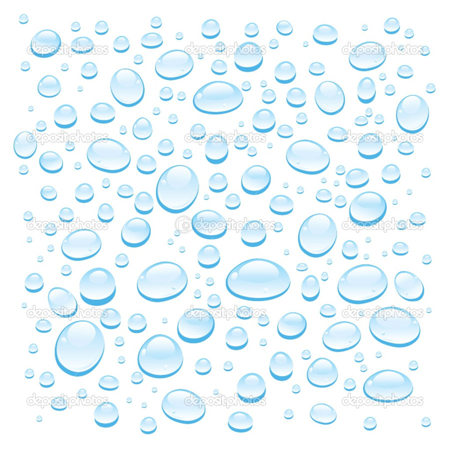 Gotas De Agua，Azul PNG