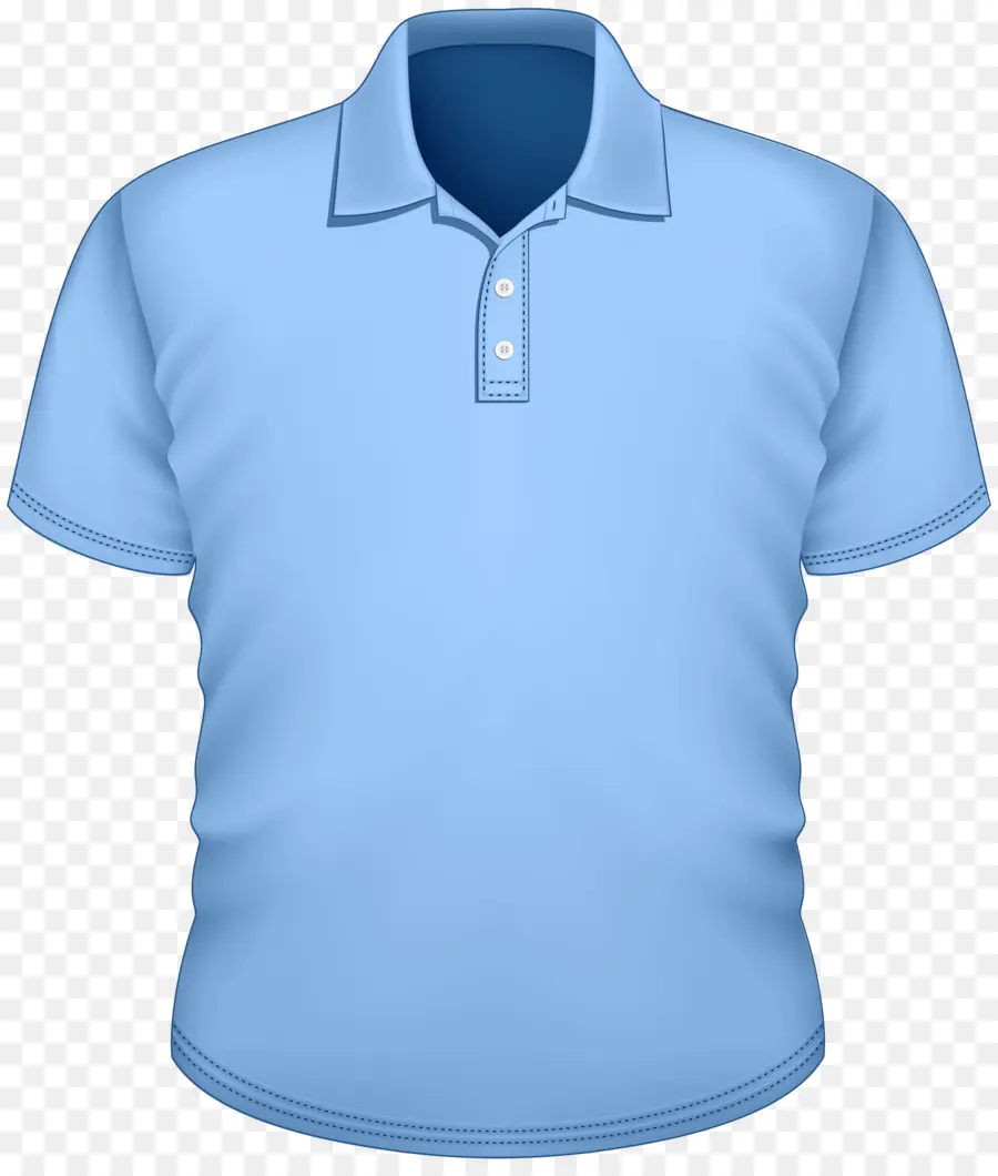 Polo Azul，Casual PNG