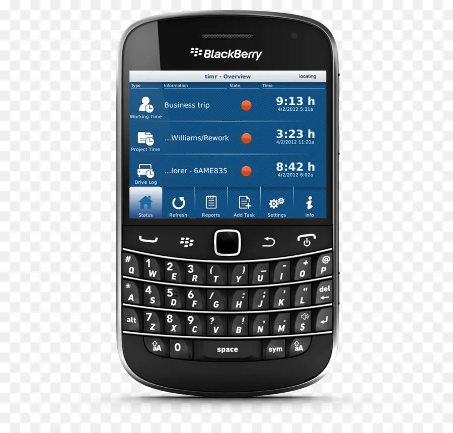 Teléfono Blackberry，Teléfono Inteligente PNG