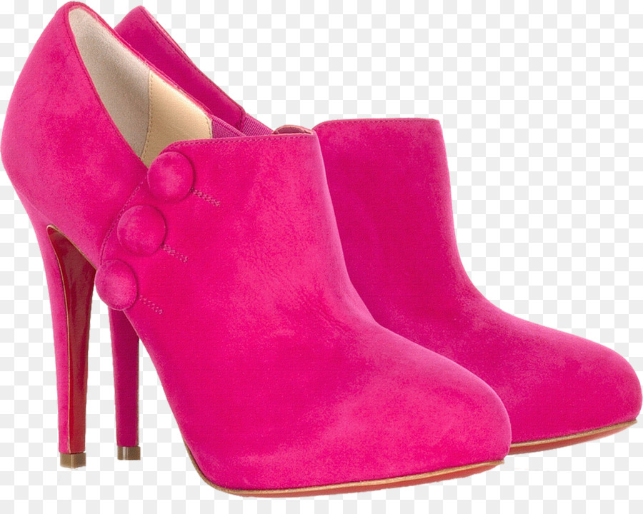 Tacones Altos Rosados，Zapatos PNG