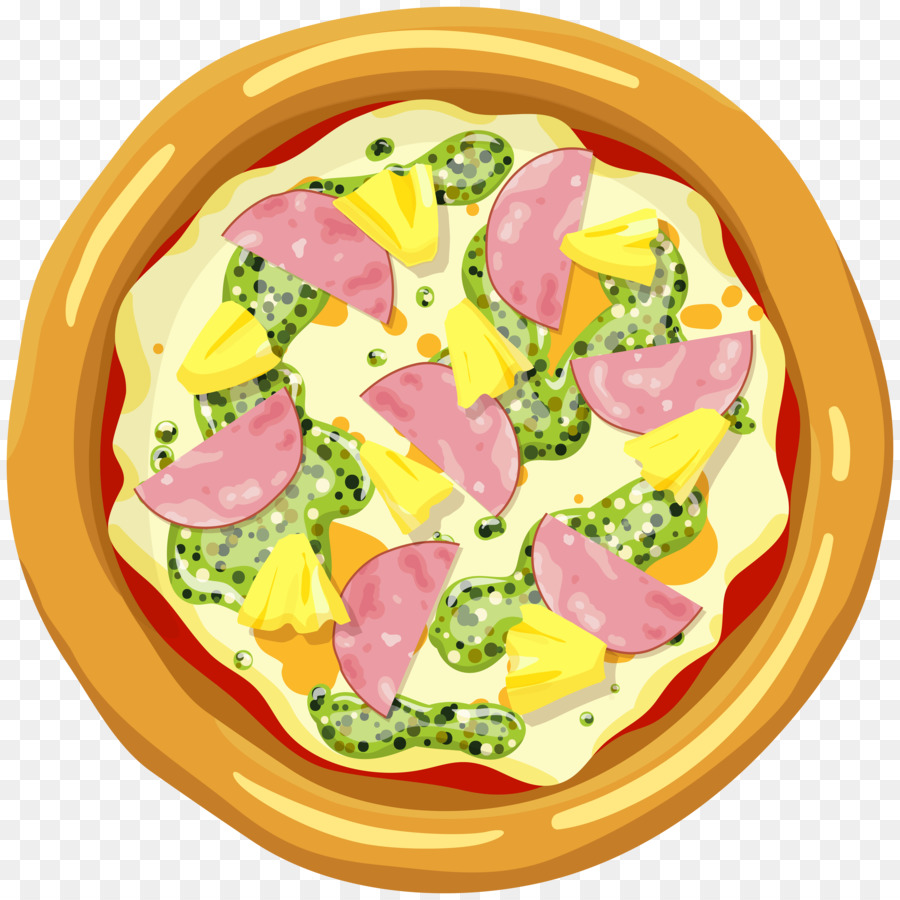 Pizza，Pizza Hawaiana PNG