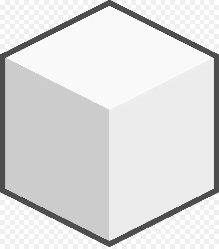 Cubo Morado，3d PNG