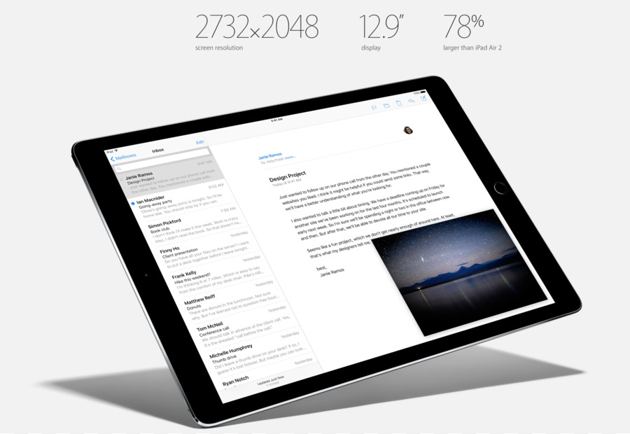 El Ipad Pro 129inch De 2ª Generación，Ipad 3 PNG