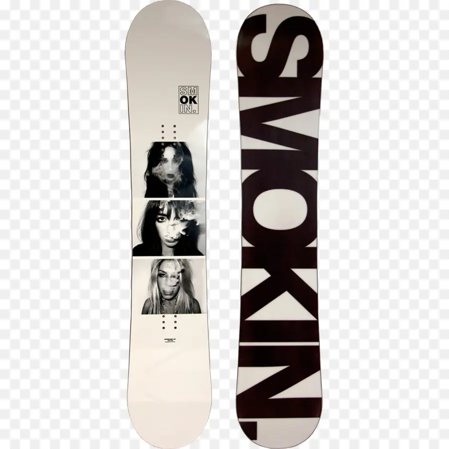 Tabla De Snowboard Blanca，Invierno PNG