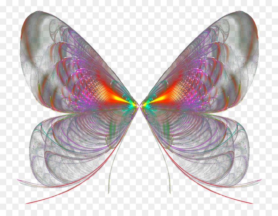 Mariposa，Arte Fractal PNG