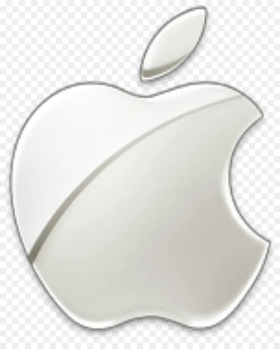 Logotipo De Manzana Plateada，Manzana PNG