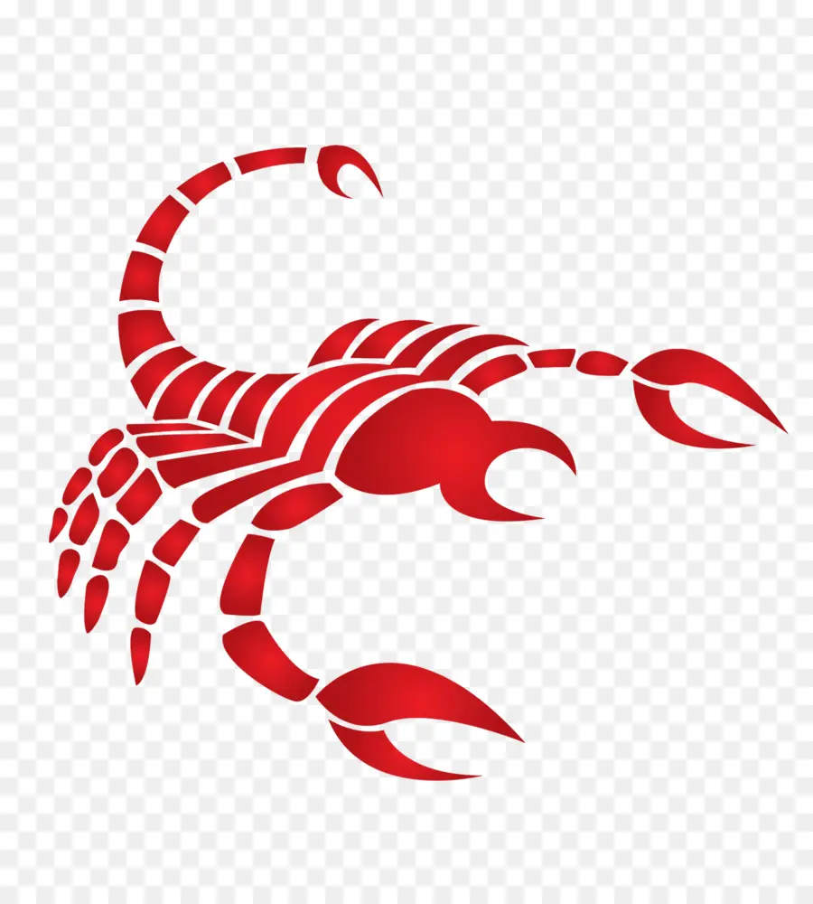 Escorpión，Rojo PNG