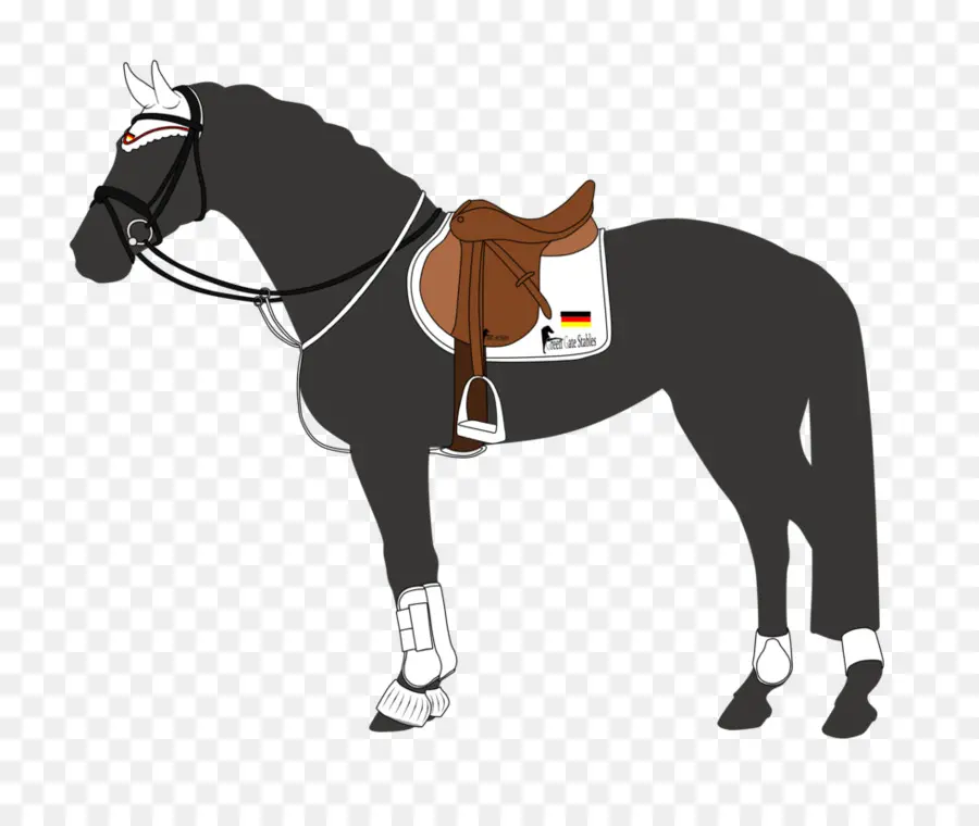 Caballo Ensillado，Caballo PNG