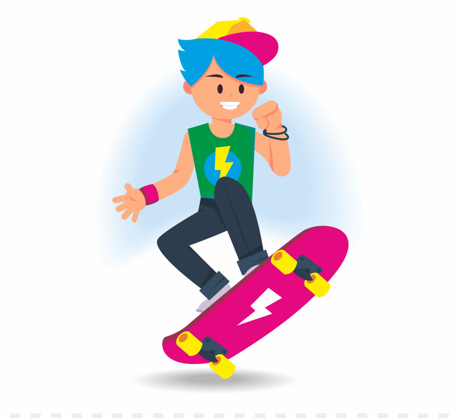 El Skateboarding，Patineta PNG