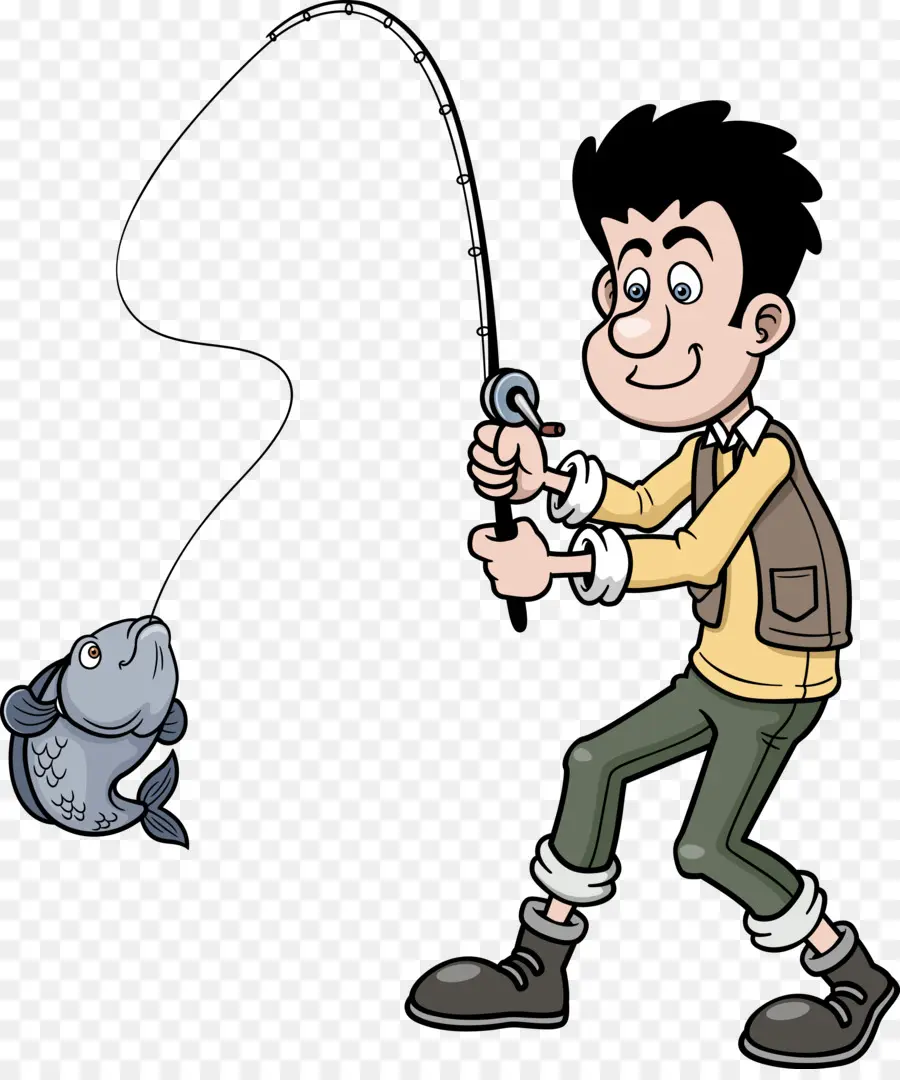 De Dibujos Animados，La Pesca PNG