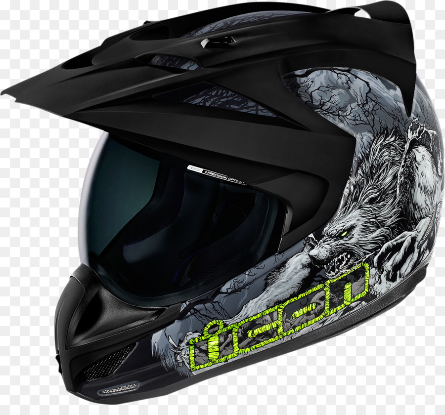 Cascos De Moto，Hombre Lobo PNG