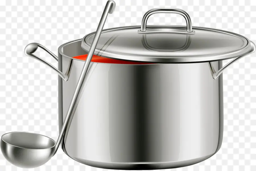 Olla De Cocina，Cucharón PNG