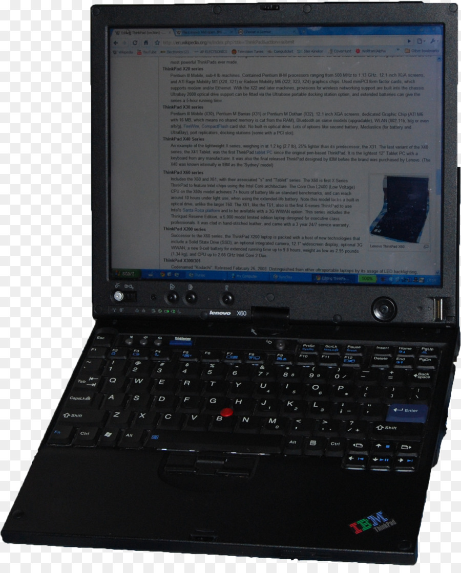 Serie Thinkpad T，Computadora Portátil PNG