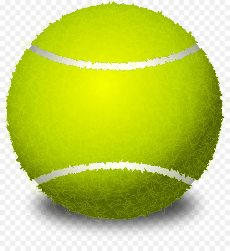 Pelota De Tenis，Amarillo PNG