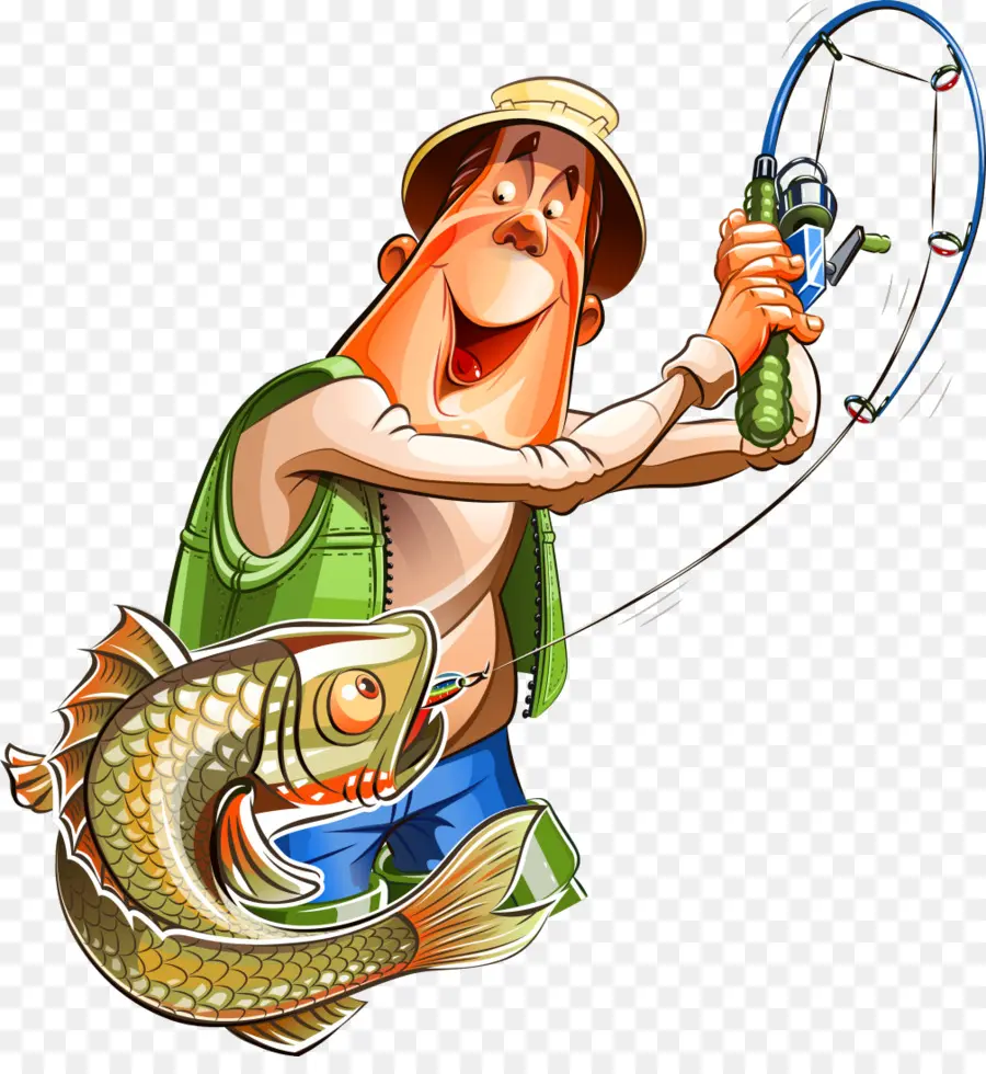 La Pesca，De Dibujos Animados PNG