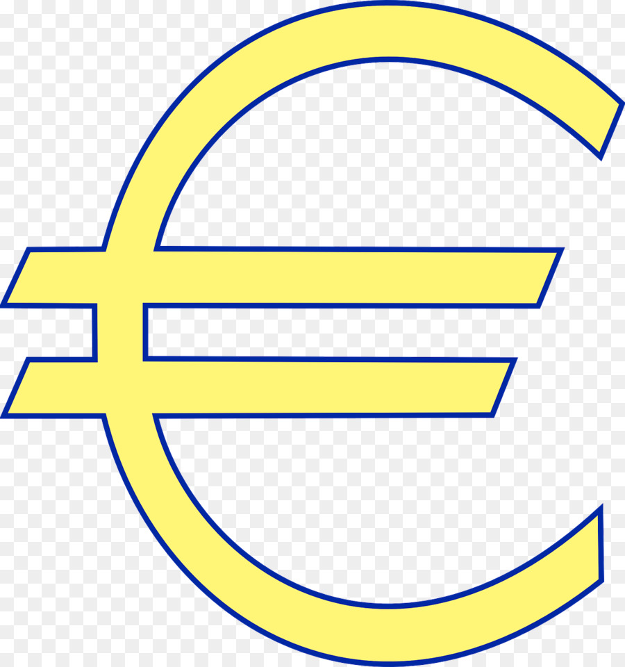 Signo De Euro，Símbolo De Moneda PNG