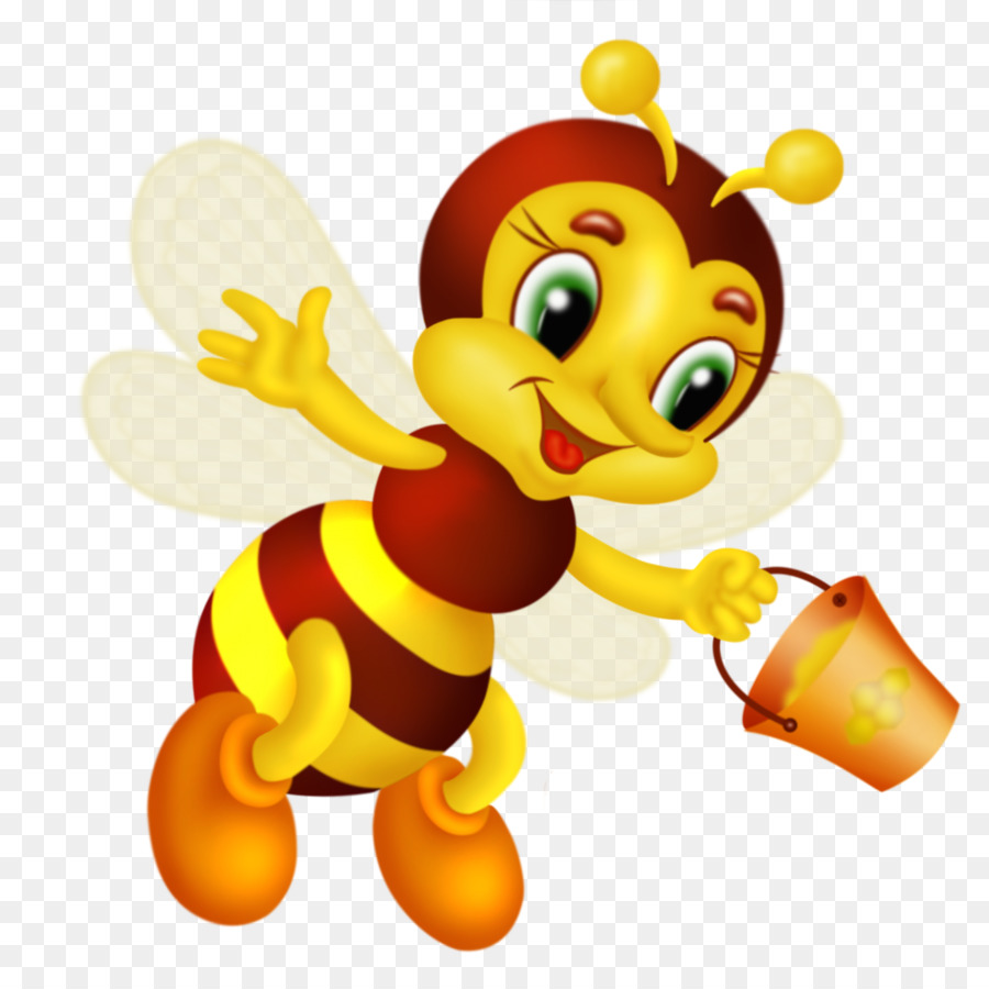 Abeja，Miel PNG