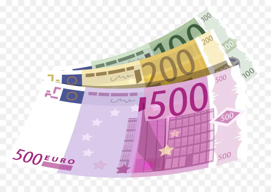 Billetes En Euros，Dinero PNG