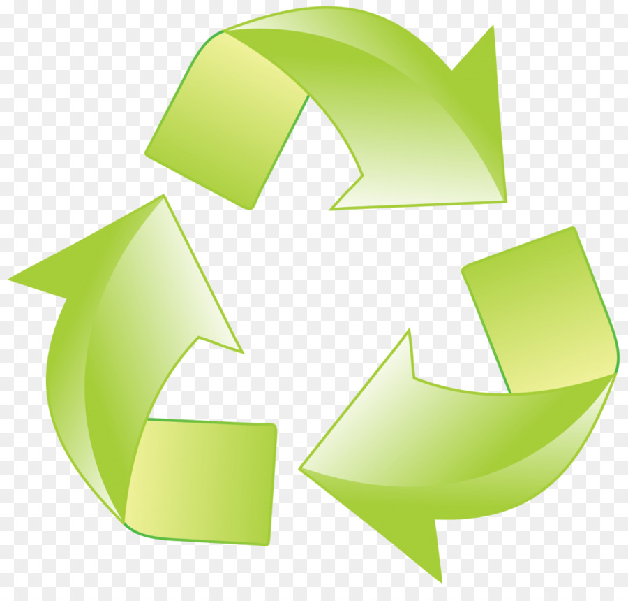 Símbolo De Reciclaje Verde，Ecológico PNG