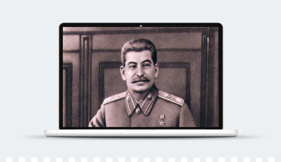 Stalin En La Computadora Portátil，Computadora PNG