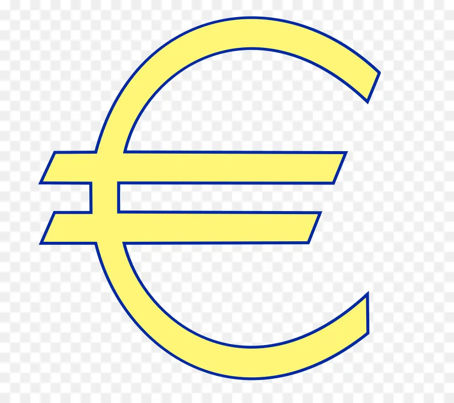 Símbolo Del Euro，Negro PNG