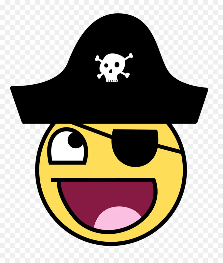 Emoji Pirata，Sombrero PNG