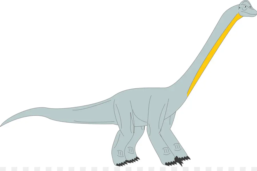 Dinosaurio De Cuello Largo，Prehistórico PNG