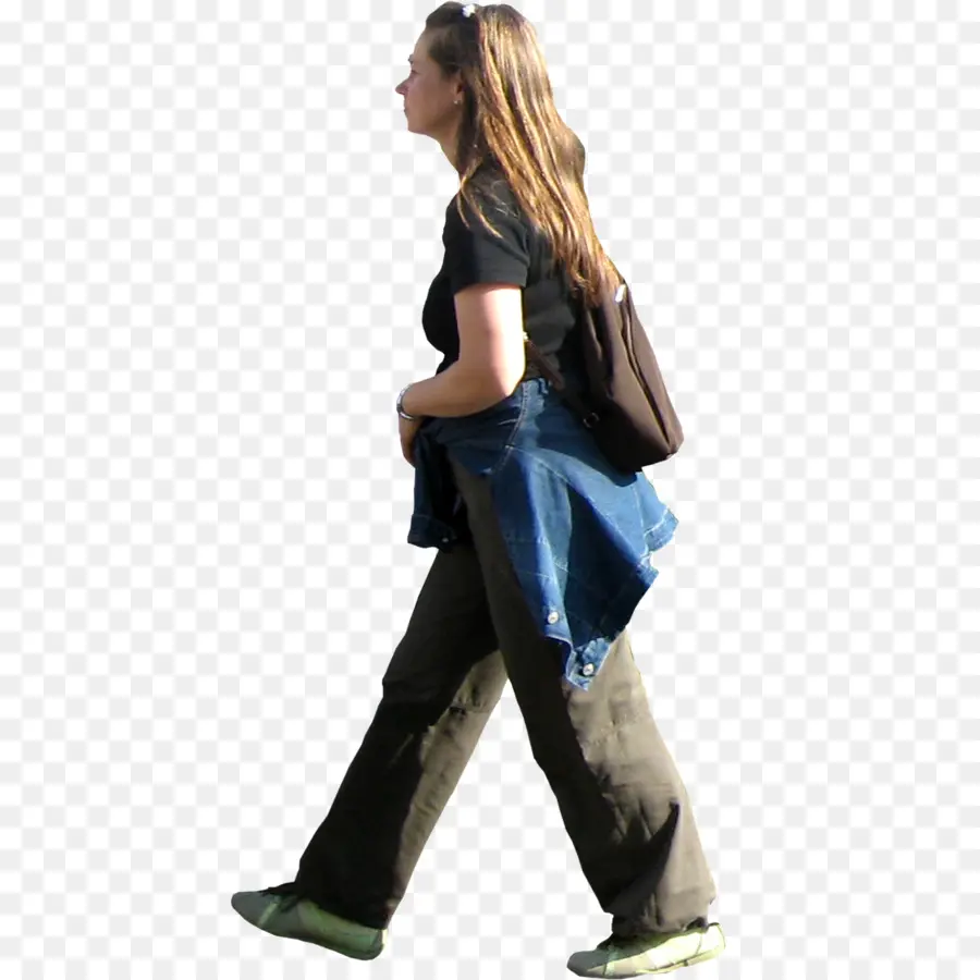 Mujer Caminando，Exterior PNG