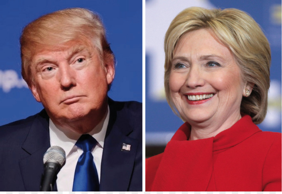 Hillary Clinton，Donald Trump PNG