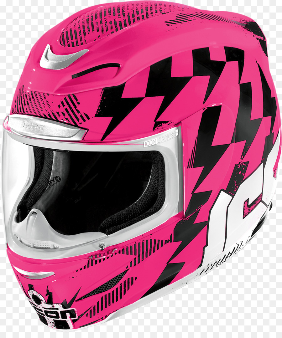 Casco Rosa，Motocicleta PNG