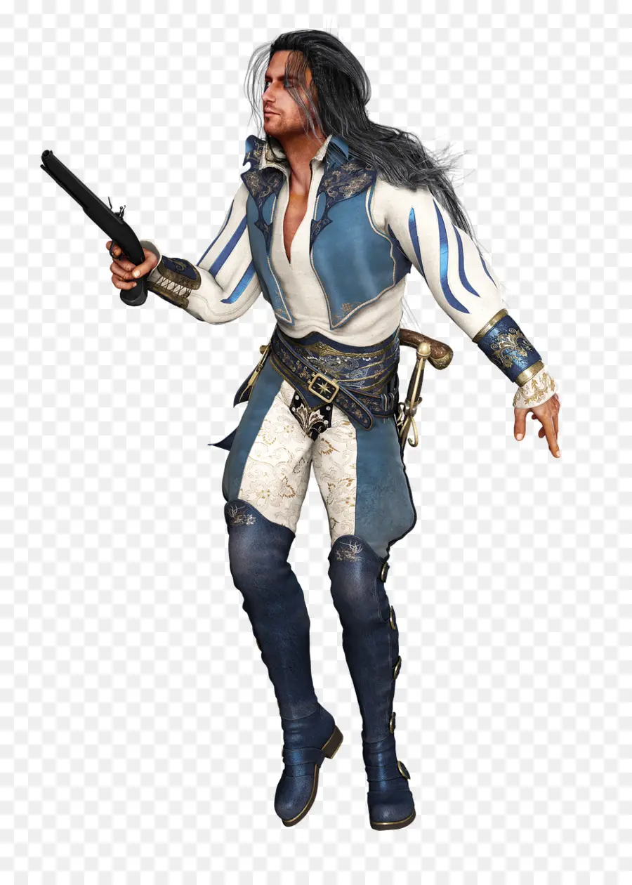 Pirata，Pistola PNG