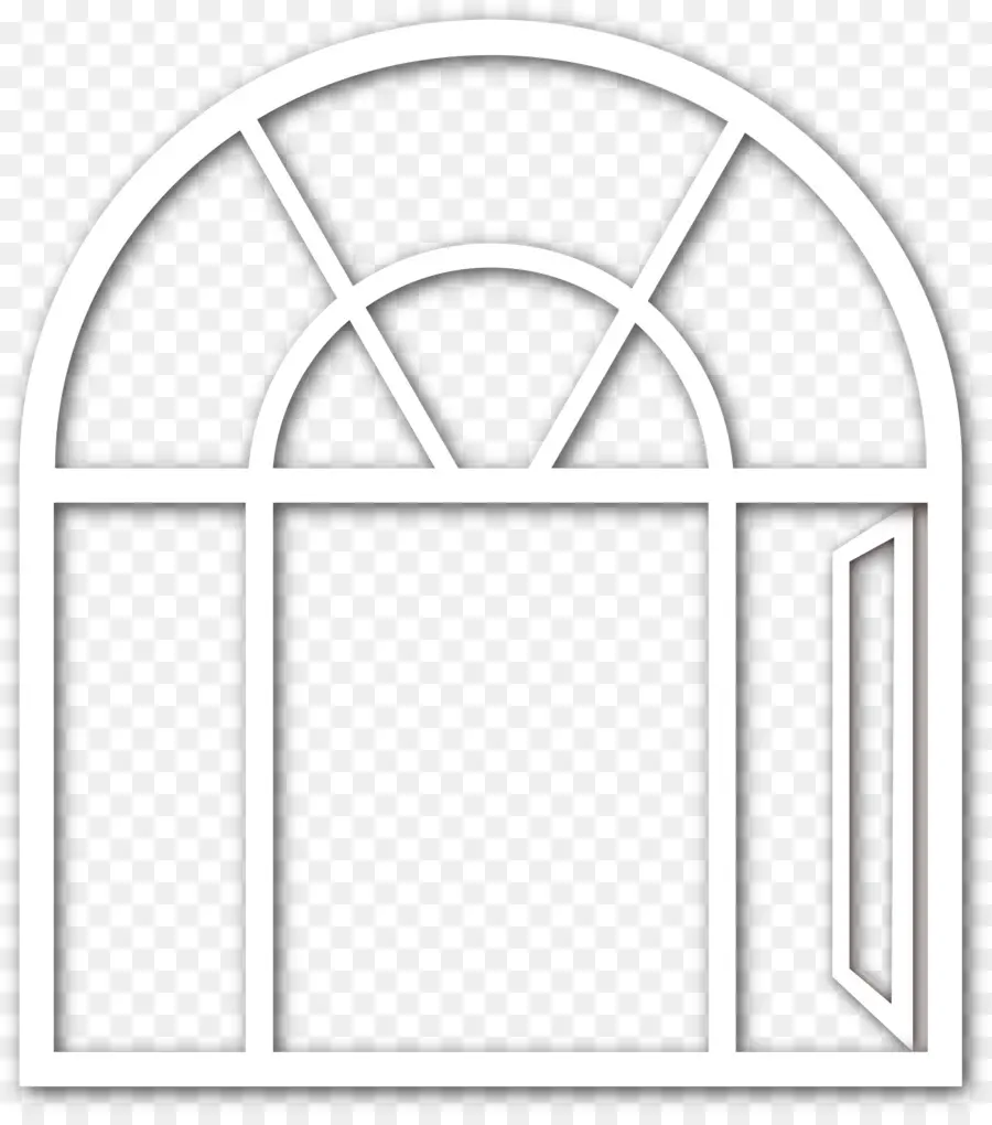 Ventana Arqueada，Marco PNG