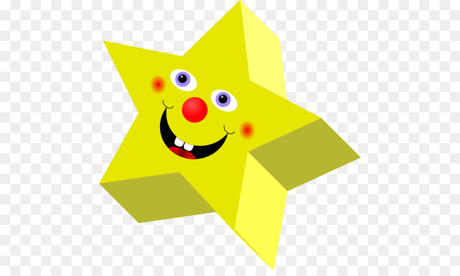 Estrella Sonriente，Feliz PNG