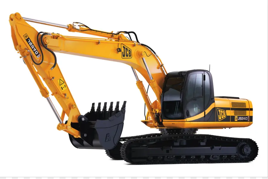 Excavadora Jcb，Maquinaria Pesada PNG