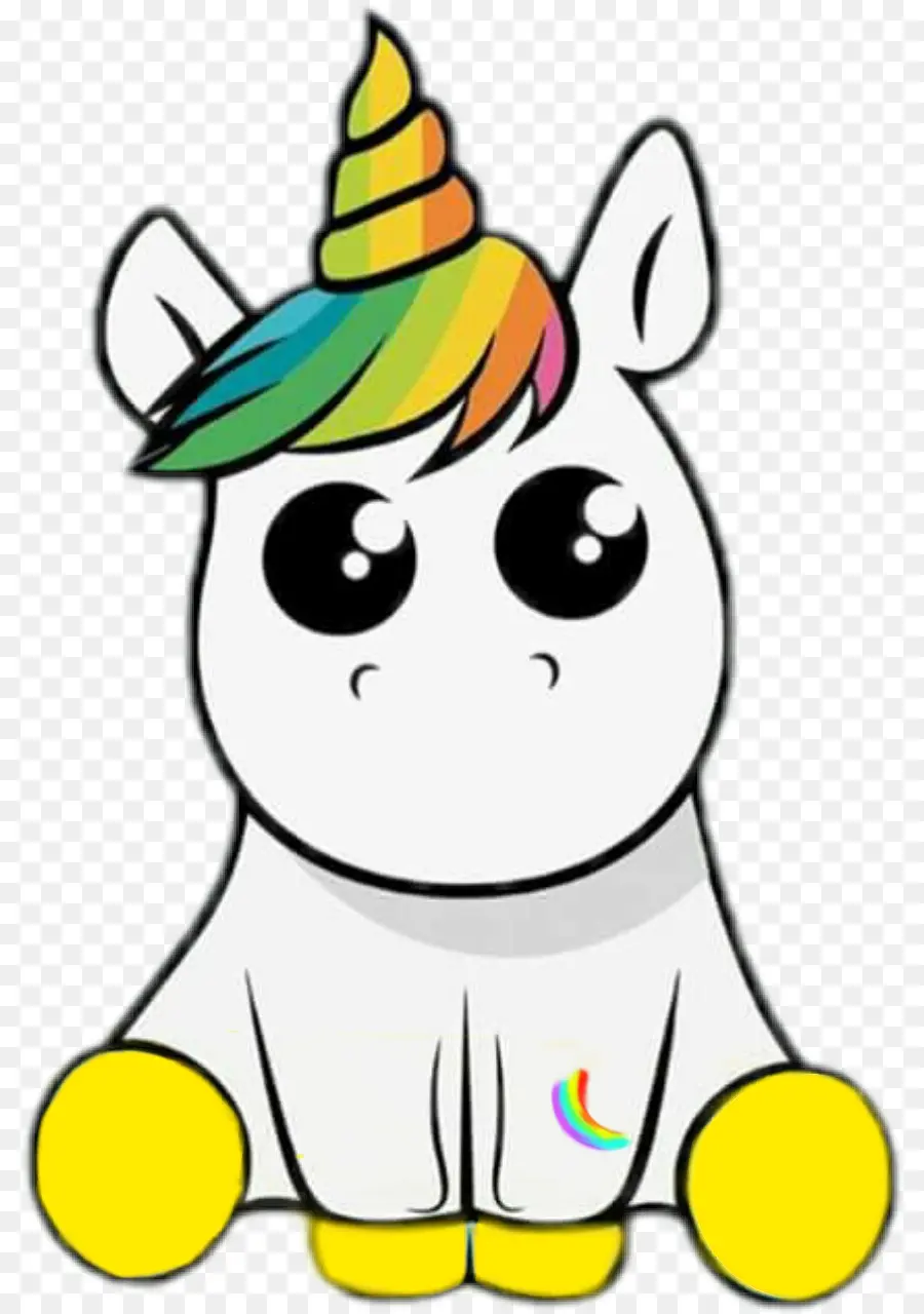 Unicornio，Etiqueta Engomada De La PNG