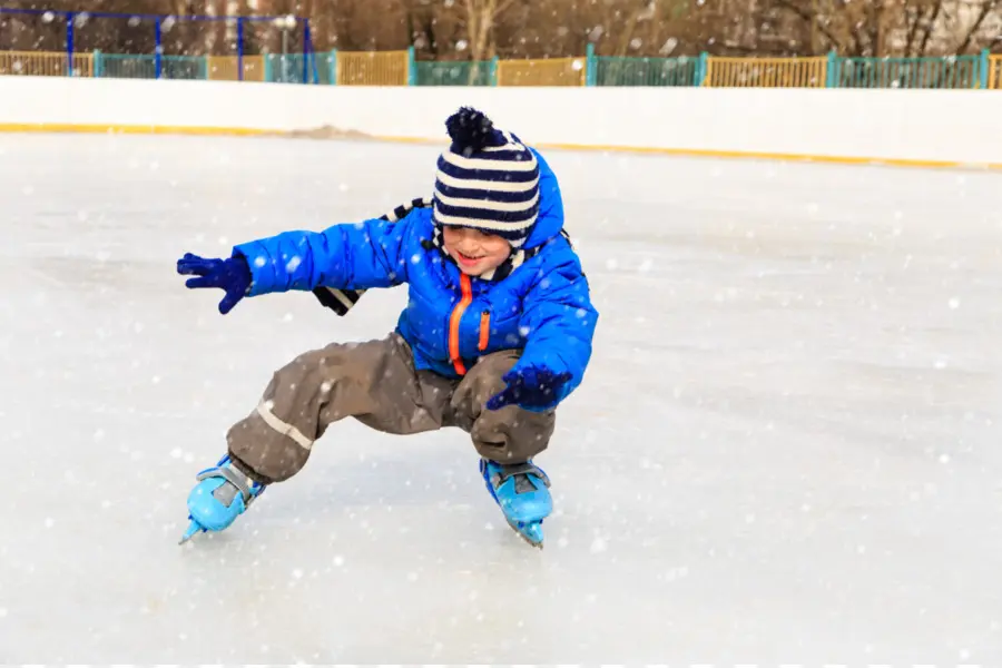 Patinaje Sobre Hielo Infantil，Hielo PNG