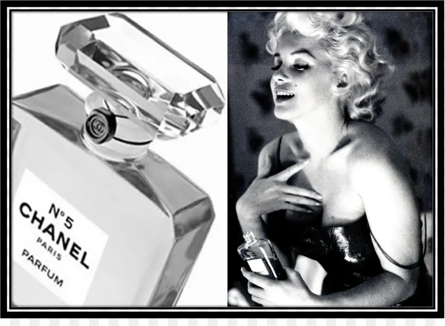 Chanel No 5，Marilyn Monroe PNG