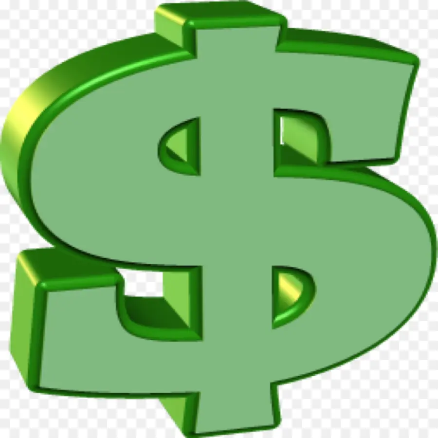 Signo De Dólar，Dinero PNG